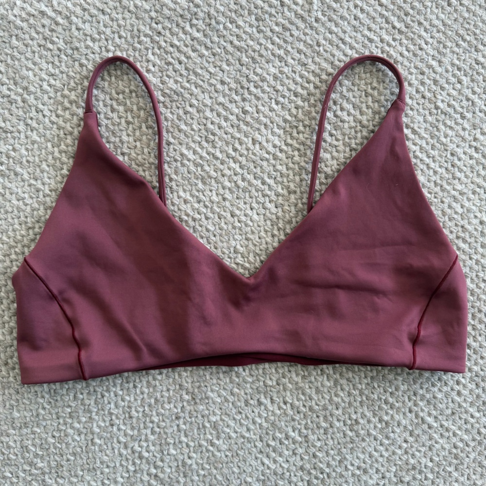 Left On Friday Pool Days Top Desert Plum Size L